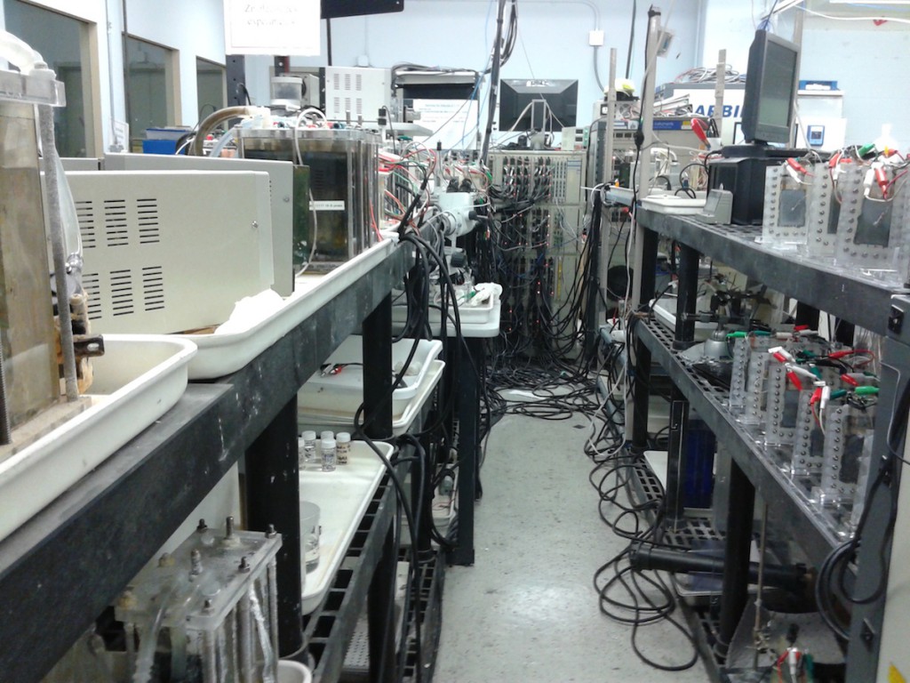 CUNY Energy Institute battery racks